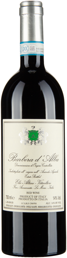 Wein aus Italien Barbera d'Alba 2022 Glasflasche