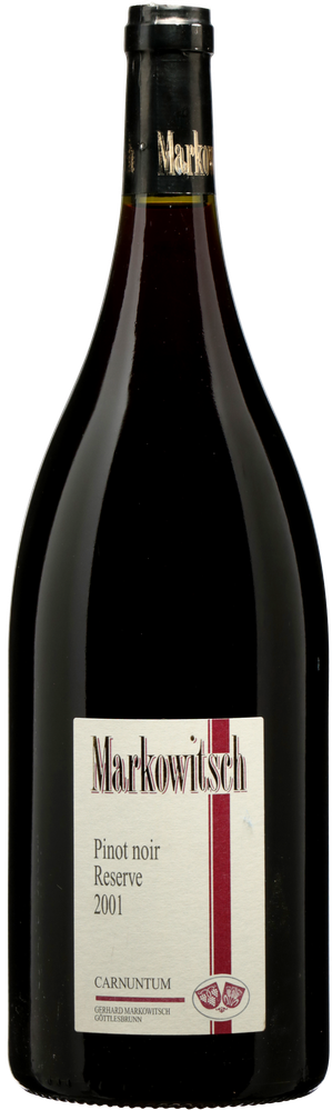Wein aus Österreich Rarität Pinot Noir Reserve 2001 Glasflasche