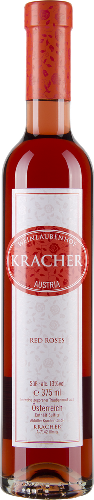 Wein aus Österreich Rosenmuskateller Beerenauslese Red Roses 2021 Glasflasche