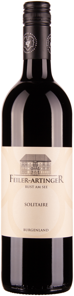 Wein aus Österreich Rarität Solitaire 2003 Glasflasche