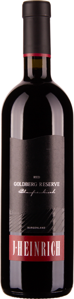 Wein aus Österreich Rarität Blaufränkisch Reserve Ried Goldberg 1999 Glasflasche