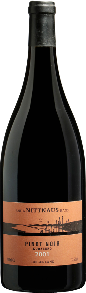 Wein aus Österreich Rarität Pinot Noir Kurzberg 2002 Glasflasche